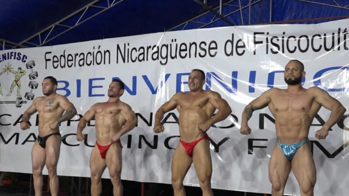 Llevan a cabo el Campeonato Nacional de Fisicoculturismo en Managua