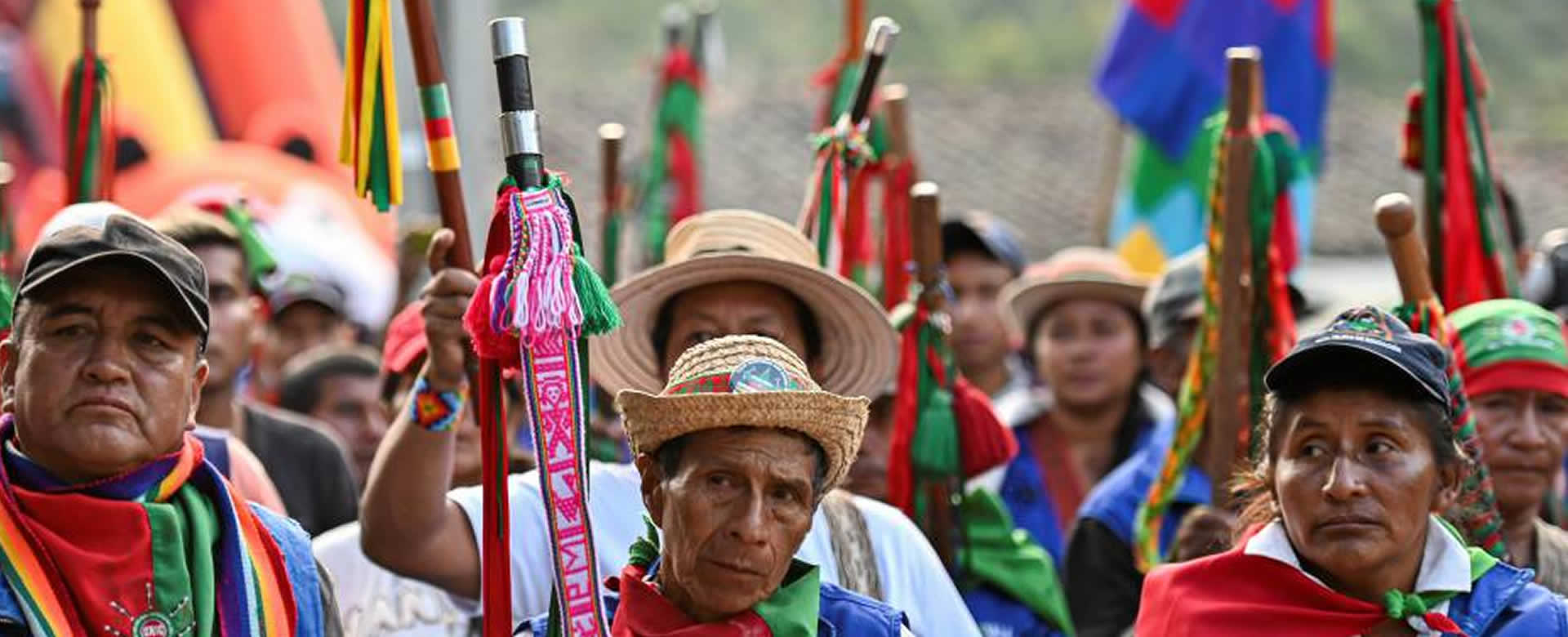 Movimientos indígenas cauca colombiano