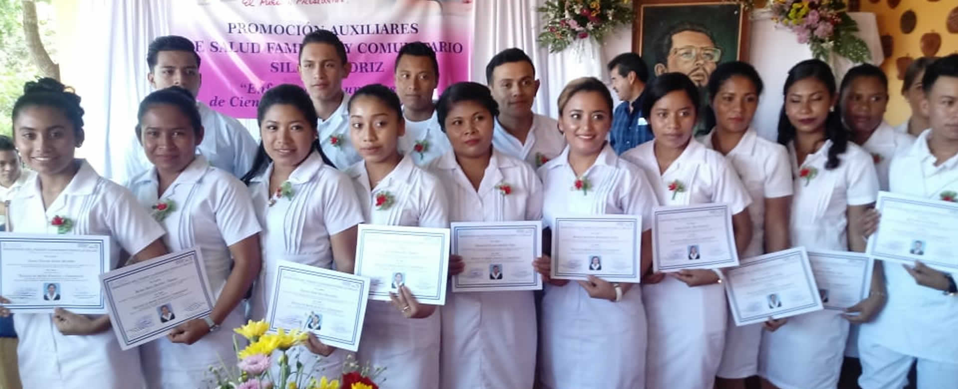 El Ministerio de Salud (MINSA) realizó la cuarta promoción de enfermeros auxiliares y comunitarios en el departamento de Madriz.