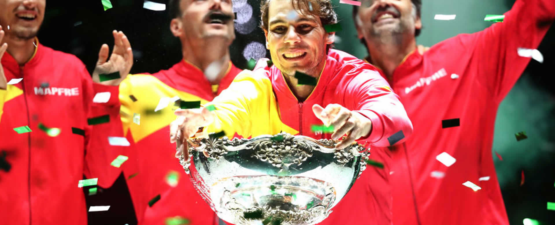 Rafael Nadal entrega a España la sexta Copa Davis