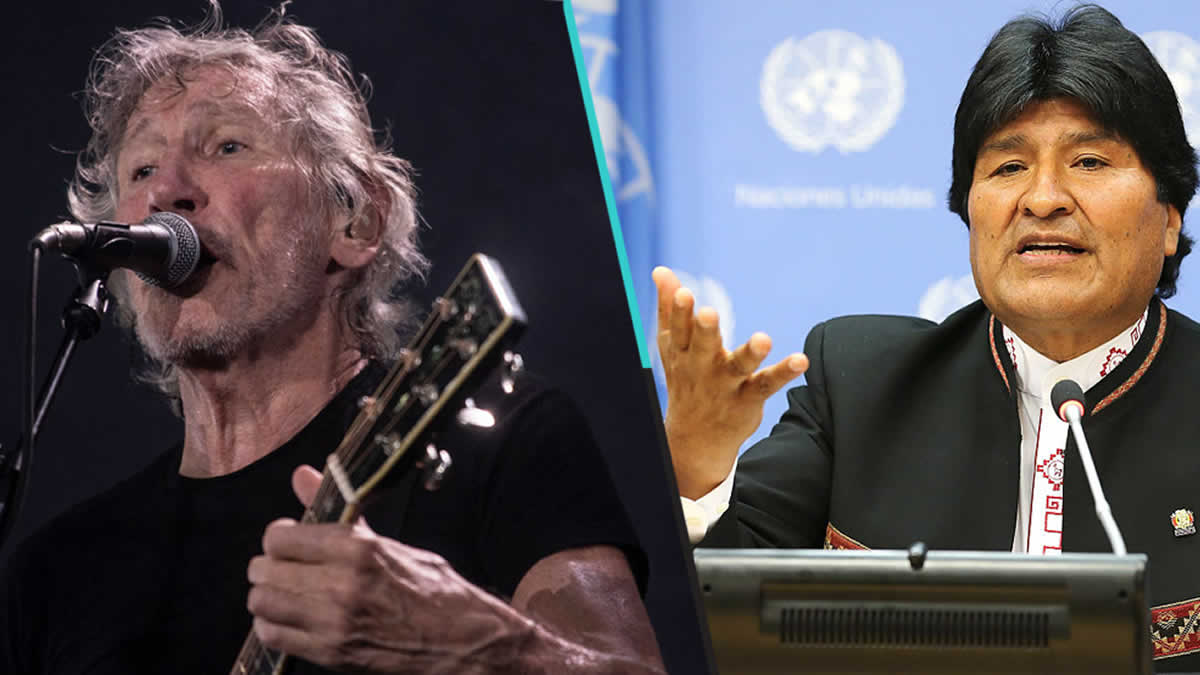 Roger Waters envía mensaje de solidaridad a Evo Morales