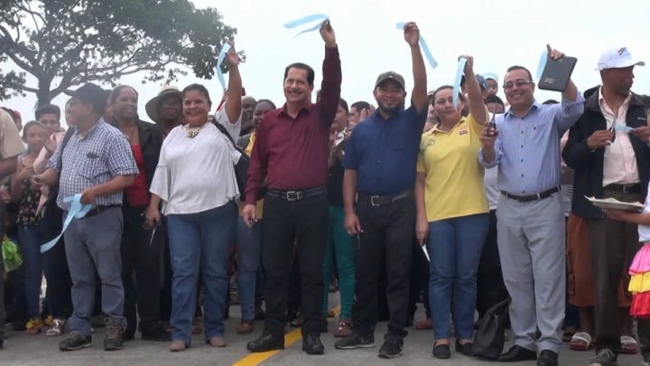 Autoridades inauguran puente "La Fonseca" en Kukra Hill, Caribe Sur