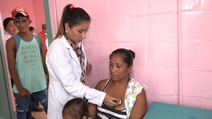 Inauguran obras de rehabilitación del puesto de salud Las Maderas