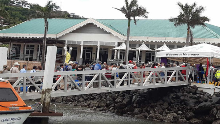 Crucero Coral Princesa arribó a San Juan del Sur