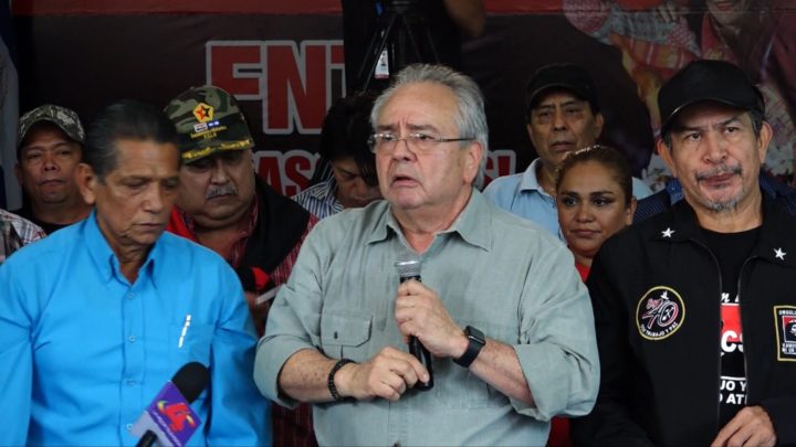 trabajadores sindicales gobierno nicaragua
