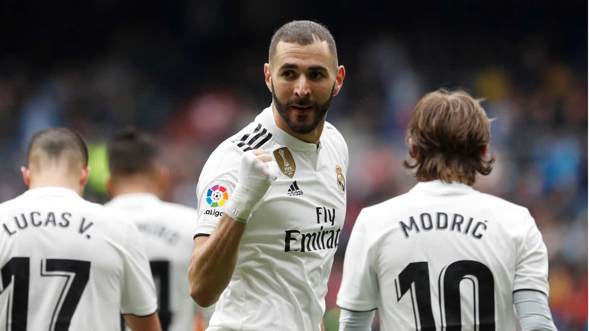 Karim Benzema renueva con el Real Madrid hasta el 2022