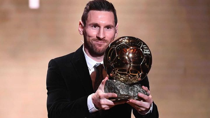 Messi, el futbolista que más veces ha ganado el Balón de Oro