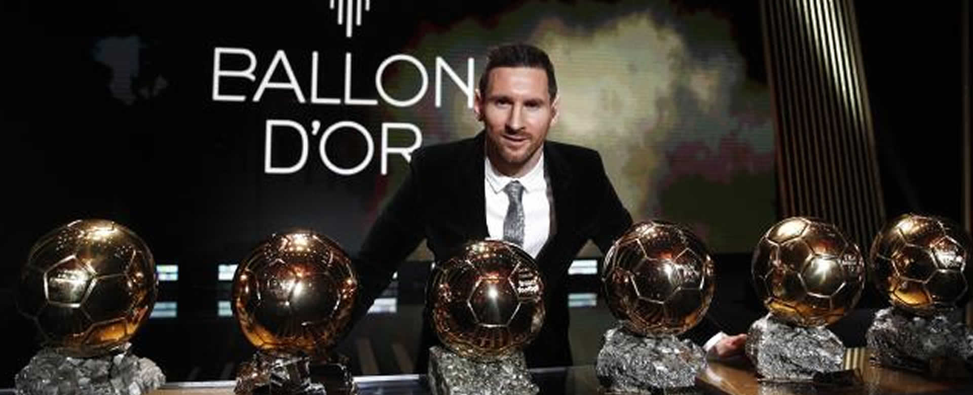 Messi, el futbolista que más veces ha ganado el Balón de Oro