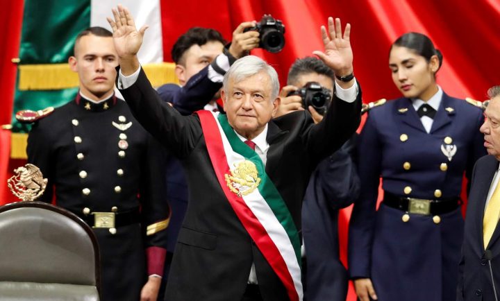 Presidente de México, Andrés López Obrador cumple un año de mandato 