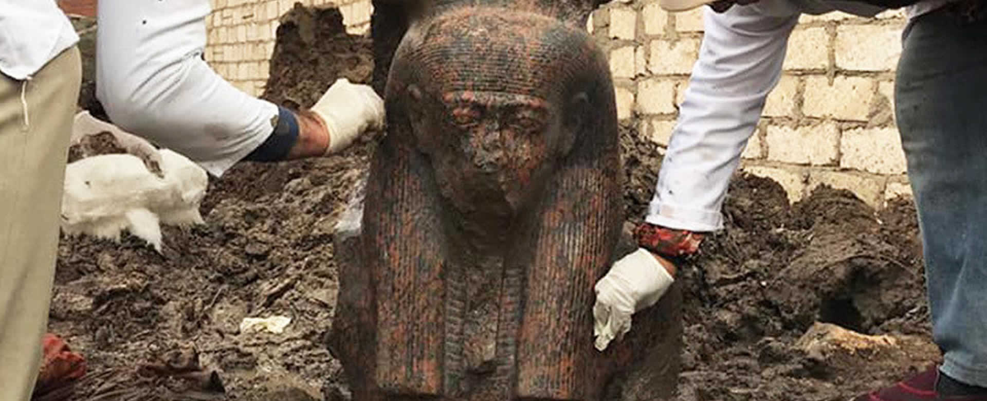 Egipto: Encuentran restos de bustos del Faraón Ramsés II