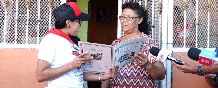 Más 3 mil protagonistas legalizan su propiedad en Nicaragua