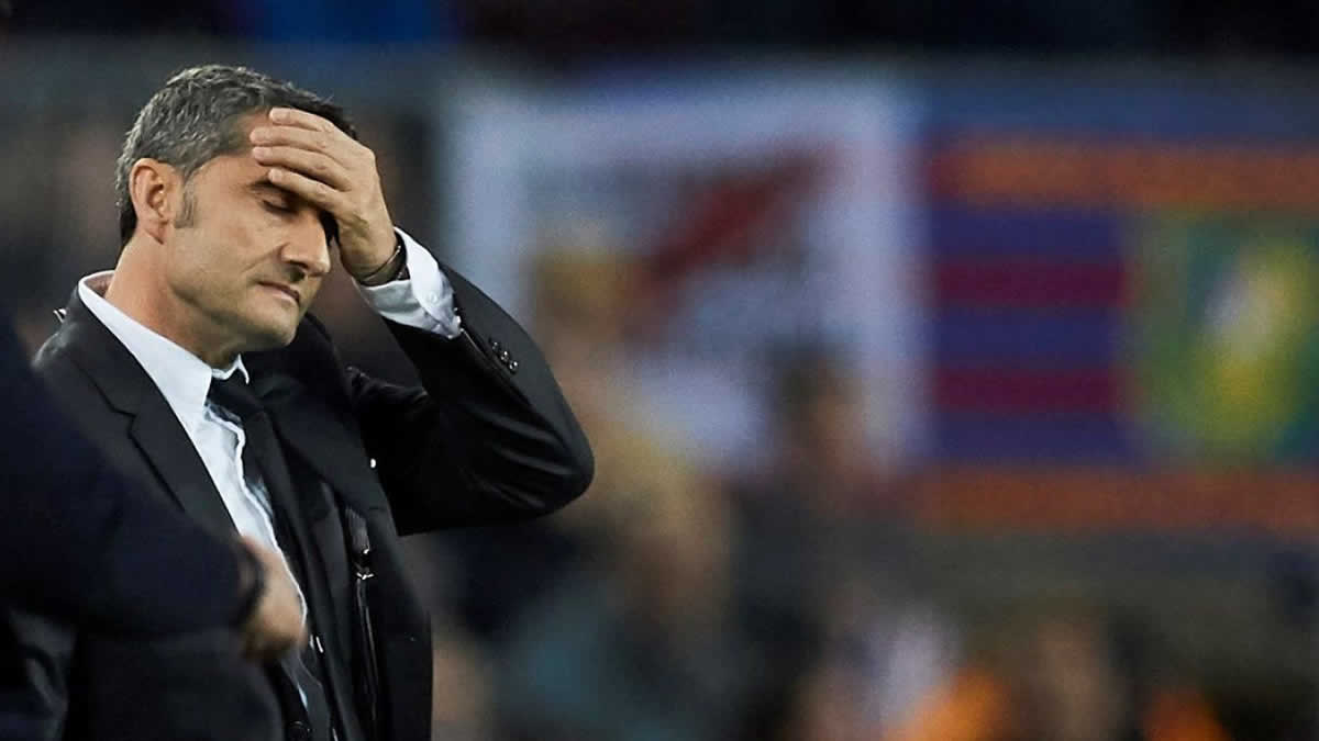 Barcelona despide al entrenador Ernesto Valverde 