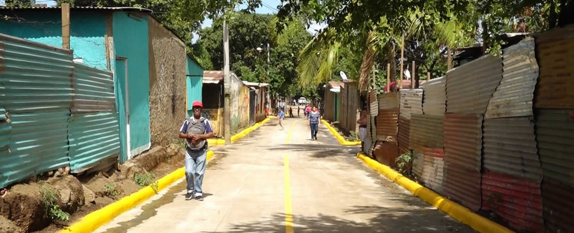 Alcaldía de Managua inaugura obra de mejoramiento vial en el distrito V