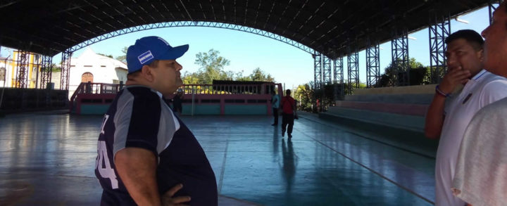 Autoridades de El Rosario rehabilitarán el Polideportivo Augusto Sandino