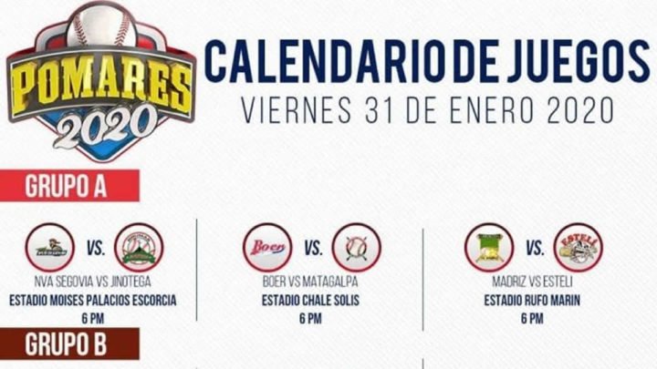 Da inicio la fiesta beisbolera, Campeonato Germán Pomares 2020