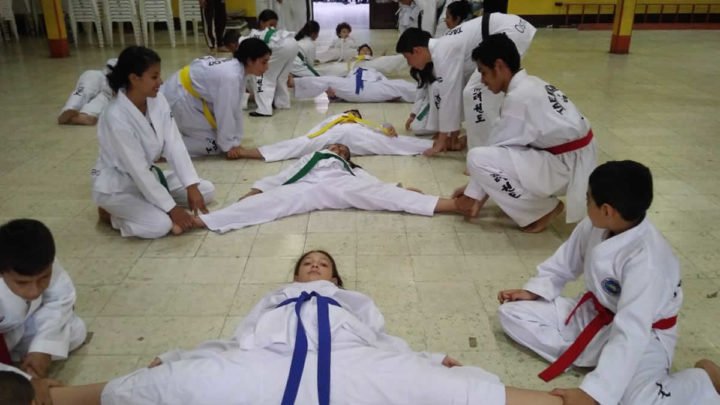 Niños de Somoto, Madriz aprenden el arte del Taekwondo
