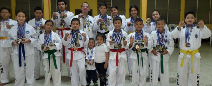Niños de Somoto, Madriz aprenden el arte del Taekwondo