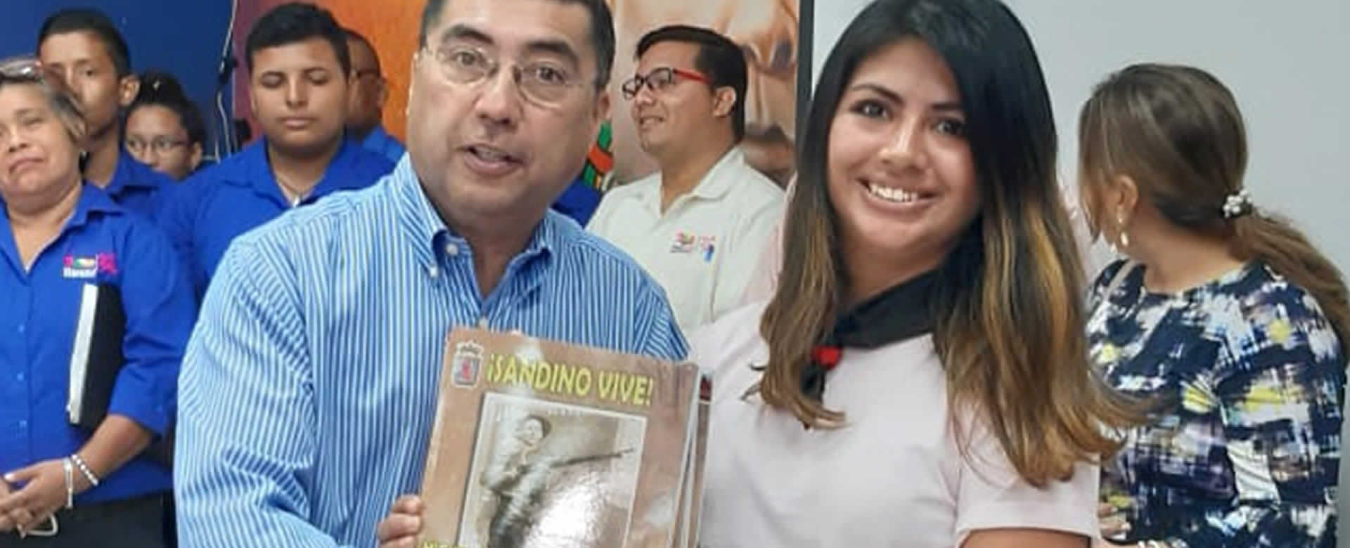 Autoridades de Managua presenta revista “Sandino Vive”