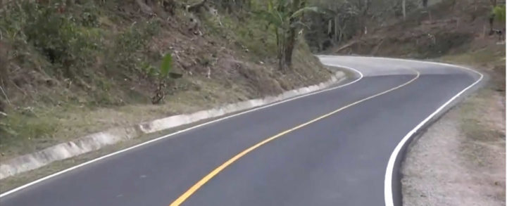 Inauguran segundo tramo de carretera que conecta a Pantasma Wiwili