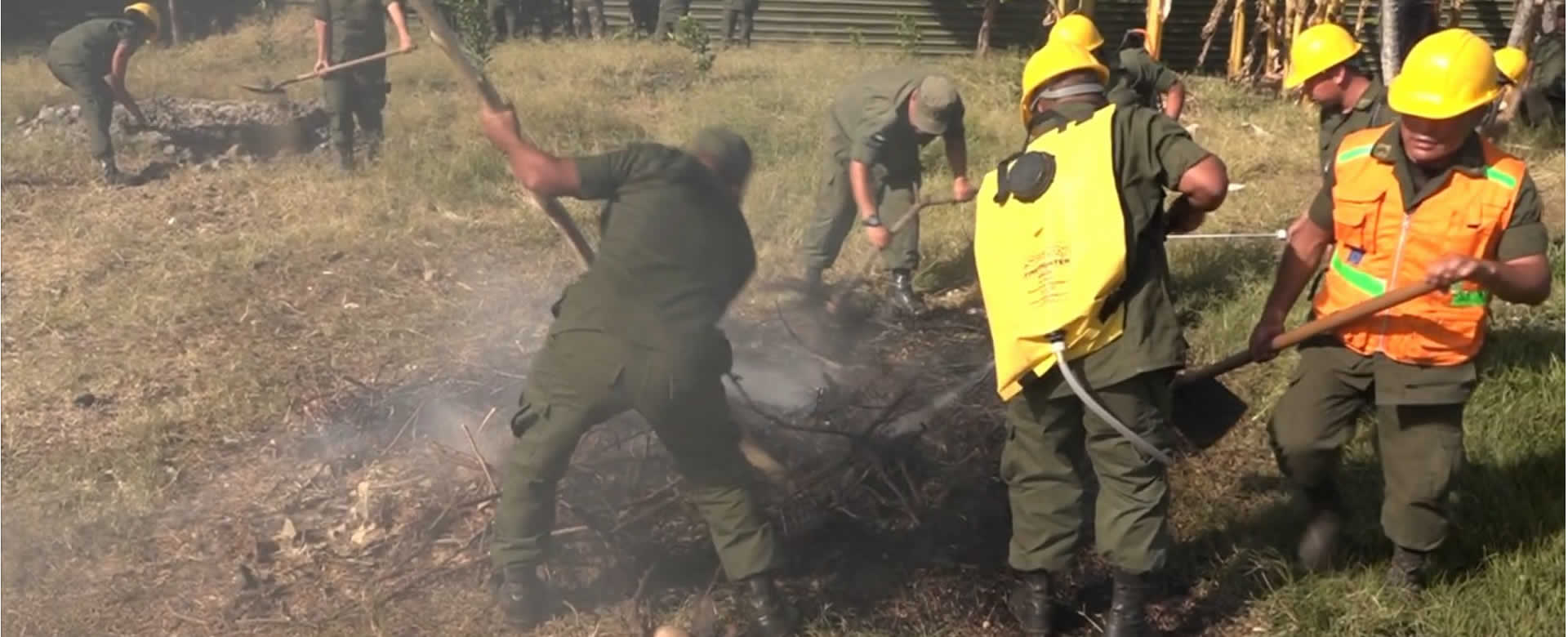 Estelí: Ejército se capacita en control y extinción de incendios forestales