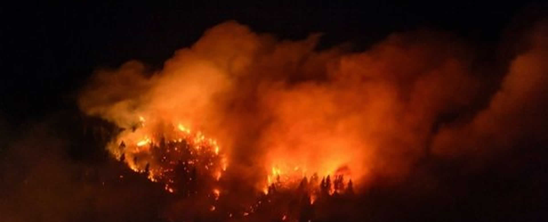 Declaran alerta Roja por incendios forestales en la Araucanía en Chile