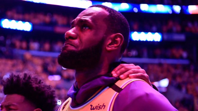 NBA Realiza sentido homenaje a Kobe Bryant