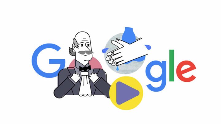 Doodle de Google muestra como lavarse las manos correctamente