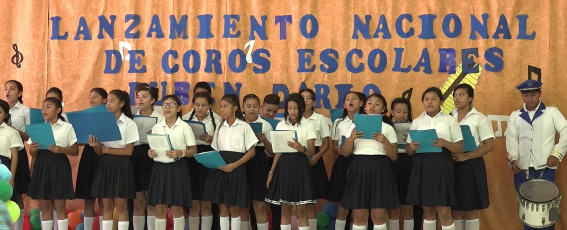 MINED lanza el programa “Coros Estudiantiles Rubén Darío” en Nicaragua