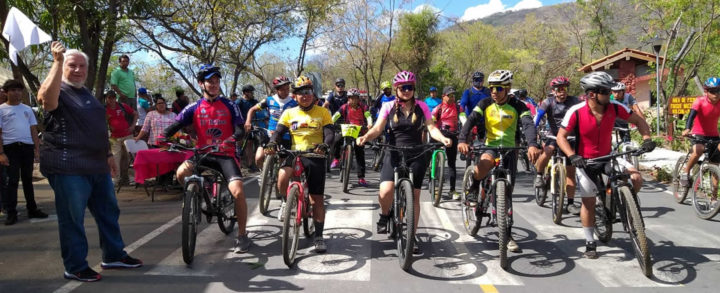 MARENA promueve ciclismo ambiental en el volcán Masaya