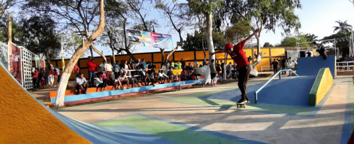 Carazo: San Marcos inaugura pista de skateboard