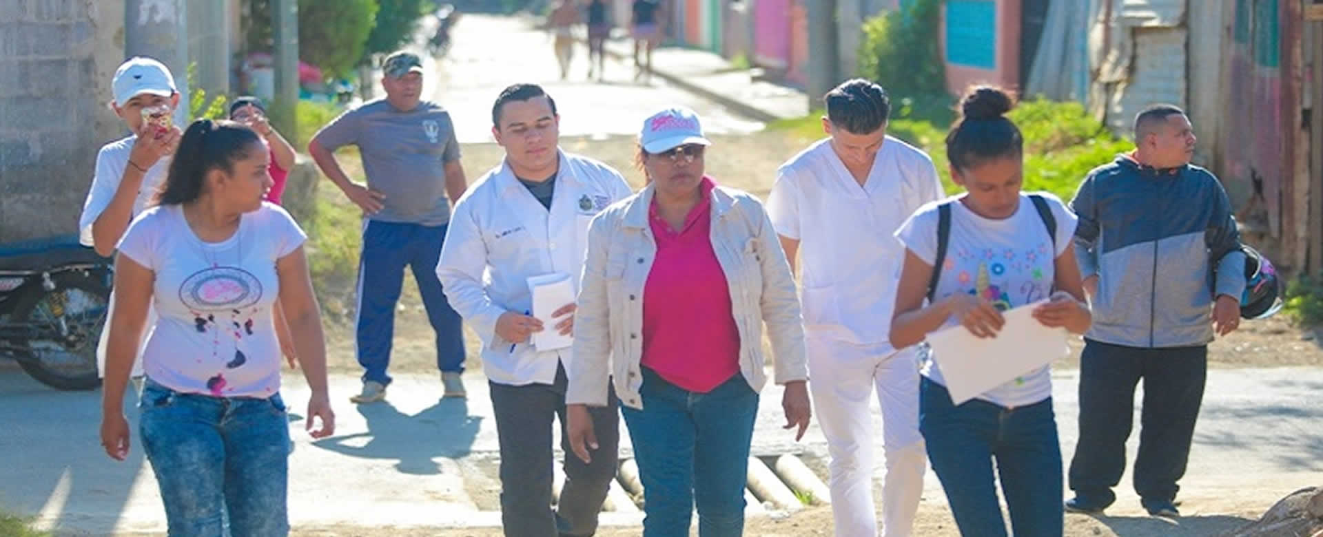 Charlas preventivas del COVID-19 llegan al barrio La Primavera, Managua