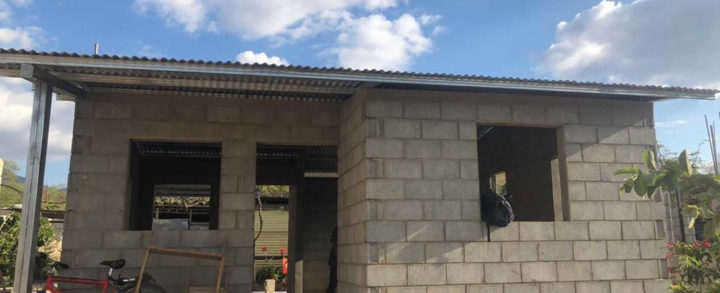 Construcción de viviendas dignas avanza en el municipio de Somoto