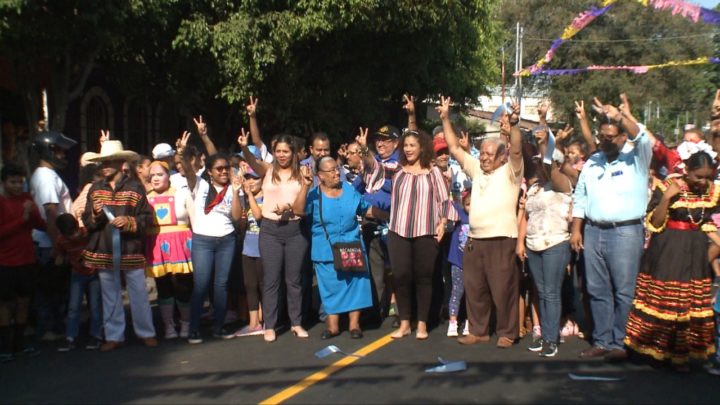Managua: Barrio Venezuela se beneficia con proyecto vial