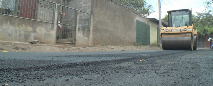 Invierten 7.4 millones de córdobas para 18 cuadras asfaltadas en Ticomo
