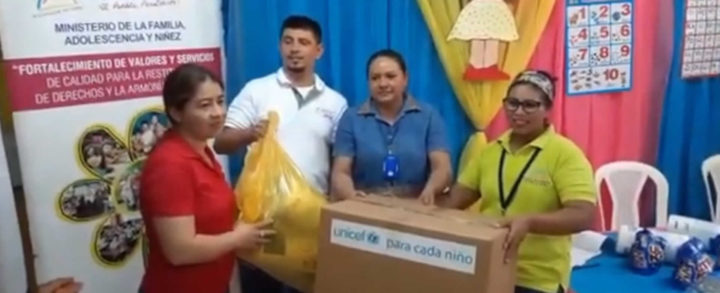 MIFAN entrega kits de higiene a CDI en Chontales