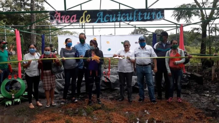 Autoridades Inauguran Área de Acuicultura en Estelí.