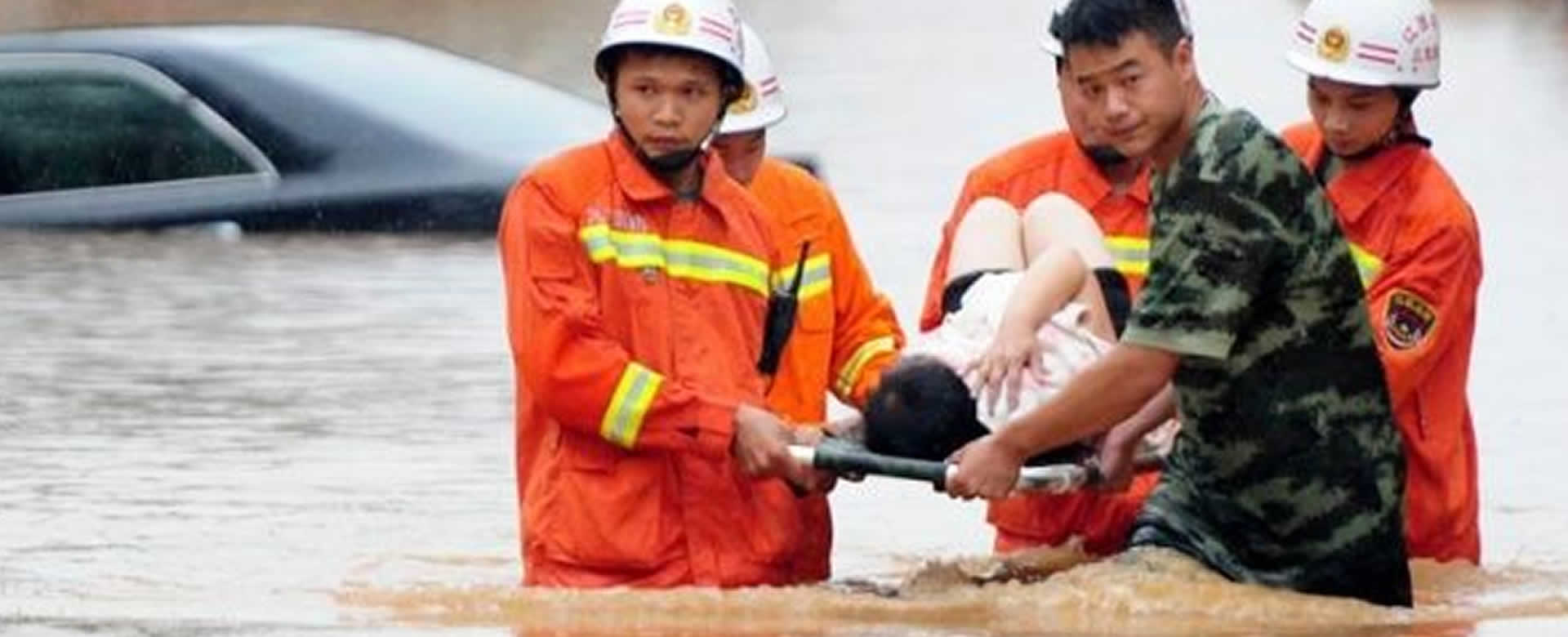 Fuertes lluvias y tormentas dejan 40 millones de afectados en China