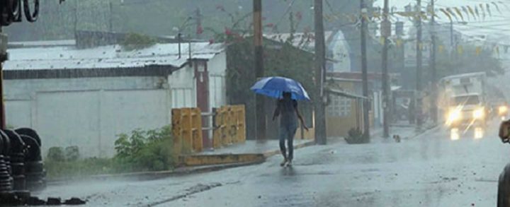 INETER anuncia lluvias aisladas y dispersas en Nicaragua