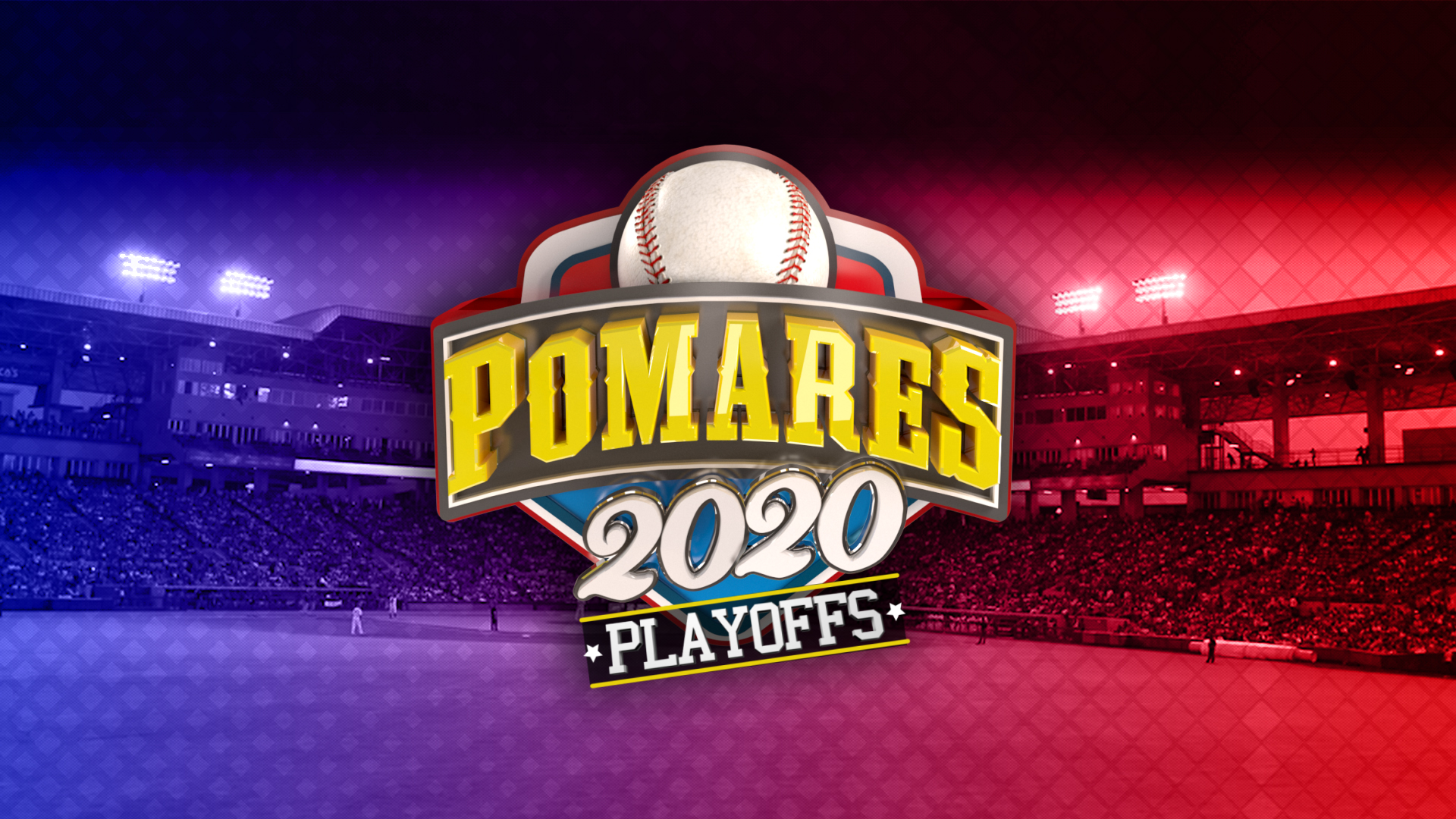 Logo Oficial de los Playoffs 2020 del Campeonato Germán Pomares Ordoñez.