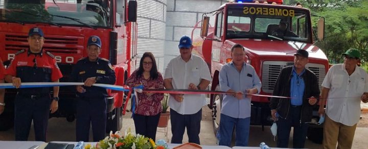 Inauguran estación de bomberos número 91 en Pueblo Nuevo, Estelí