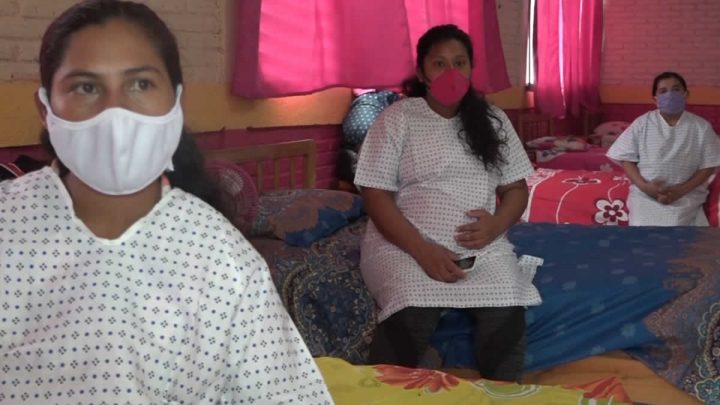 Mujeres embarazadas en una Casa Materna de Nicaragua