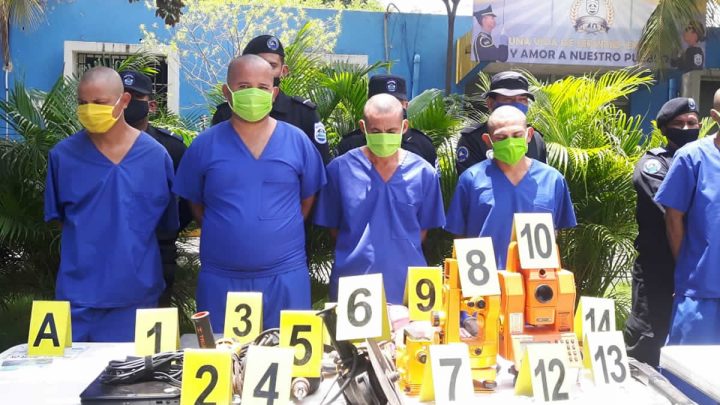 15 sujetos capturados por cometer delitos de alta peligrosidad en Chinandega