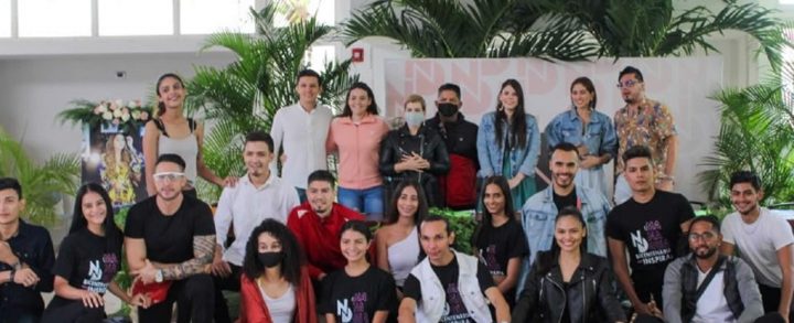 Jóvenes aspirante a modelos de Nicaragua Diseña.