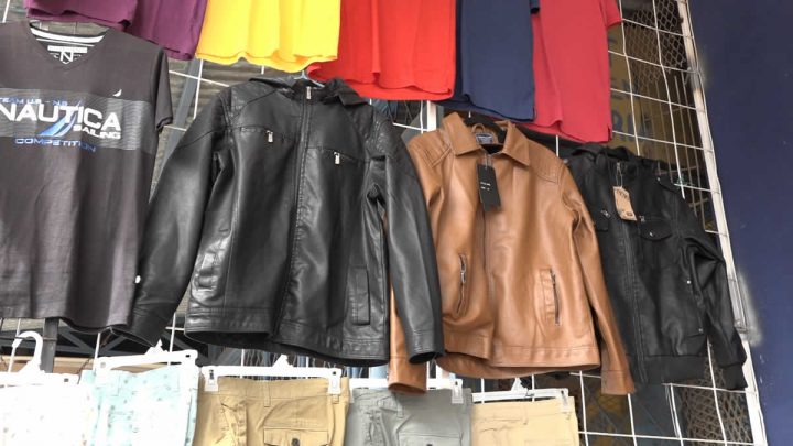 Chaquetas de cuero.