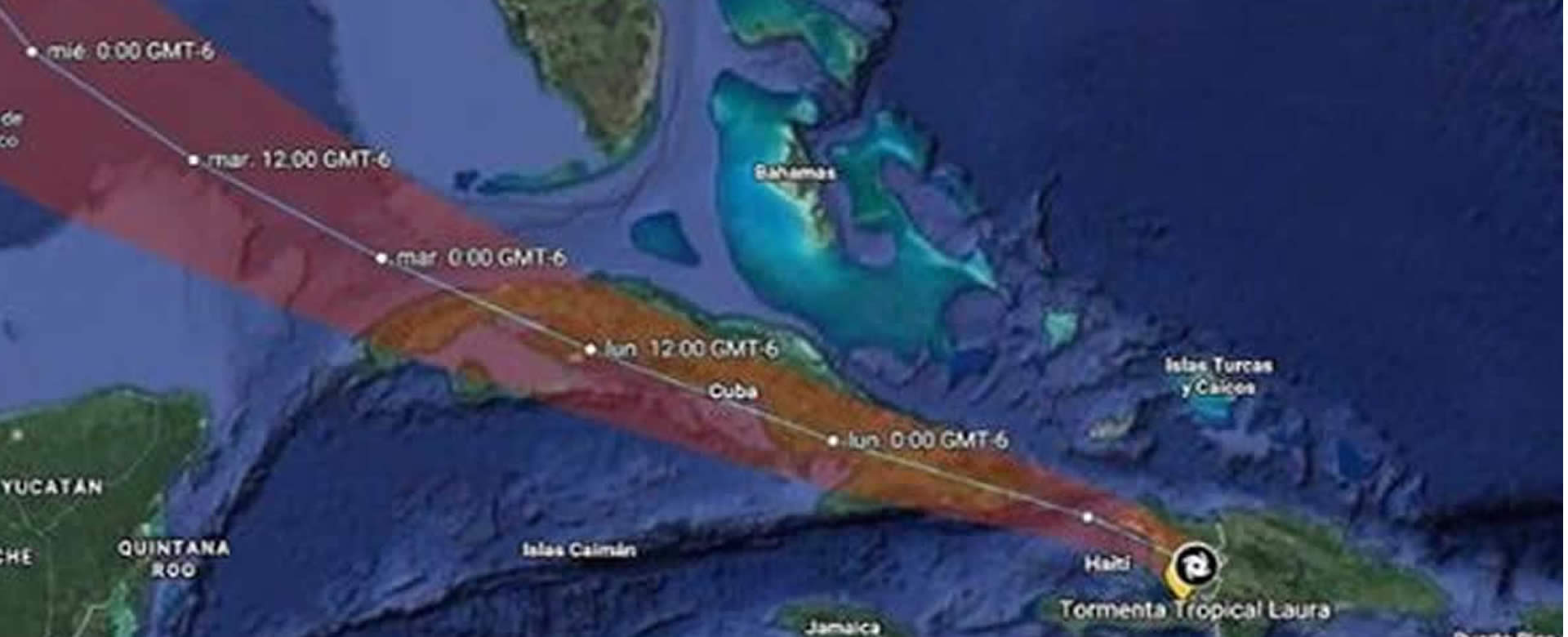 Laura llegó a Cuba por el este con vientos de hasta 146 km por hora
