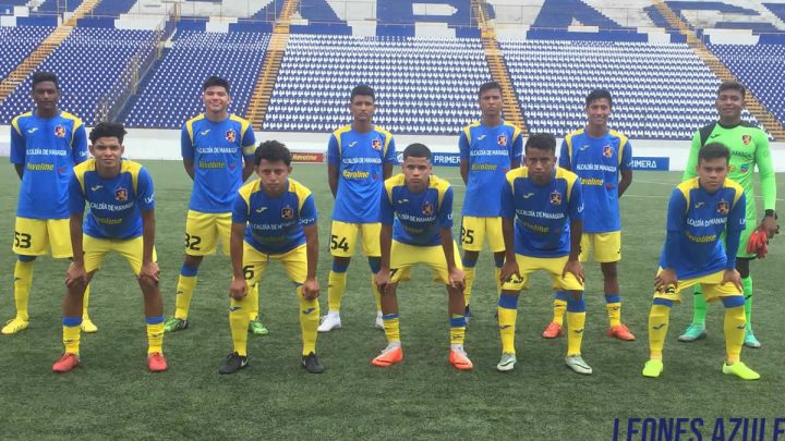 Jugadores del Equipo de Managua FC 