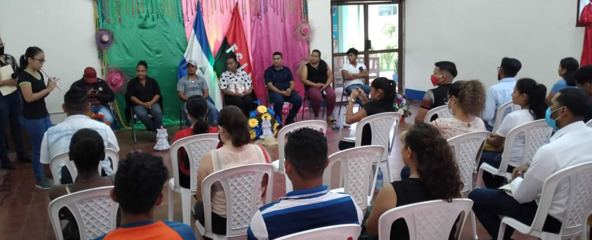Jóvenes de Bluefields, Caribe Sur presentan actividades del Plan “Orgullo Patrio”