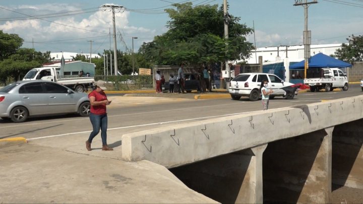 Nueva caja puente en Ciudad Sandino.