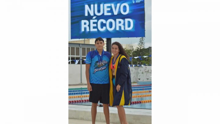 Gerald Hernández con nuevo récord absoluto en los 400 metros individual de Piscina Corta