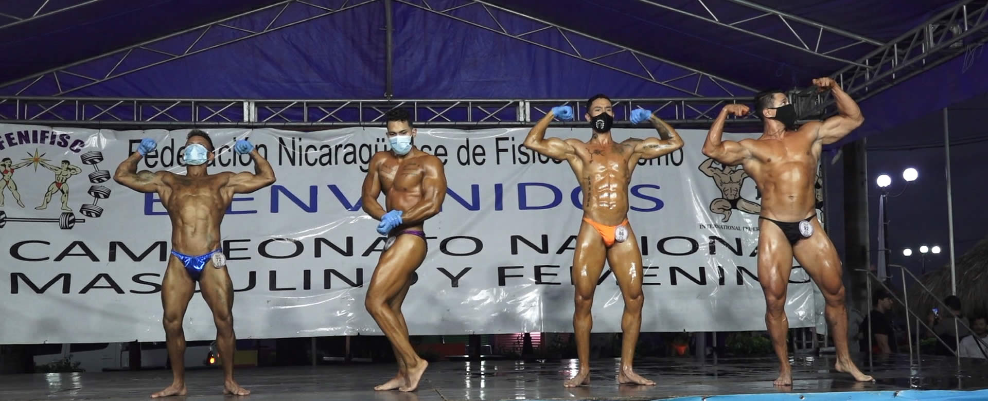 "Los mejores cuerpos" en torneo nacional de fisicoculturismo en Managua